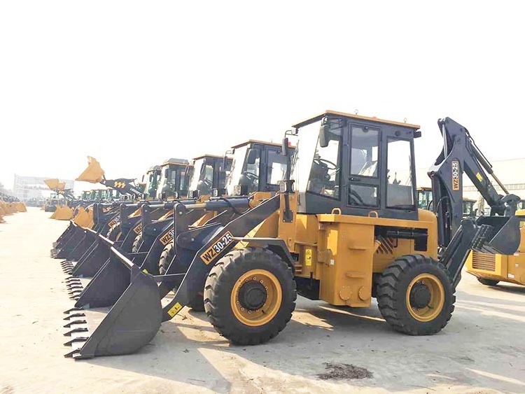 Official New 2.5 Ton WZ30-25 Multifunction Professional Design small backhoe loader for sale