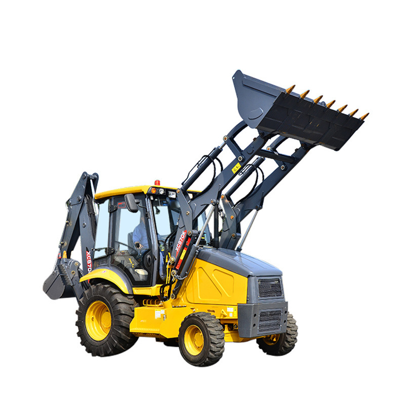 Chinese Famous Brand Xc770K 1.25 Ton Wheel Skid Steer Loader with powerful engine on hot sale