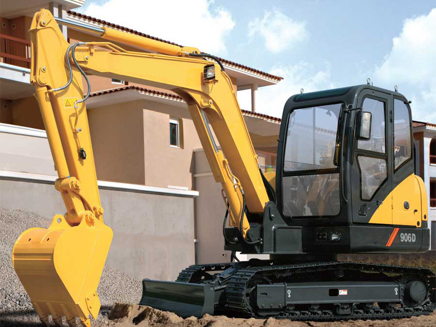 Earthmoving Machinery Crawler Excavator 6 tons Full hydraulic Digger Excavator 906D CLG906D