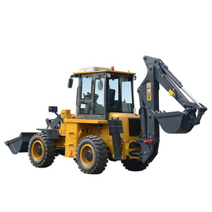 2.5 Ton 60 KW Construction Equipment Wheel Loader With Backhoe WZ30-25