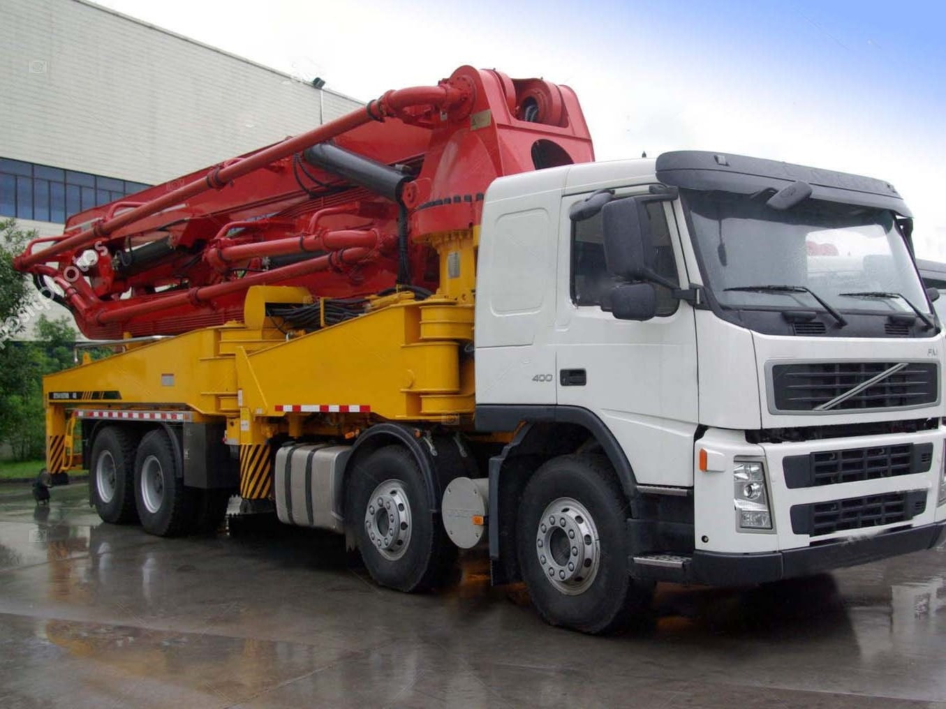 Made in China Concrete Pump Truck SYM5445TB 560C Durable Stable Reliable High Performance Widely Used Factory Price