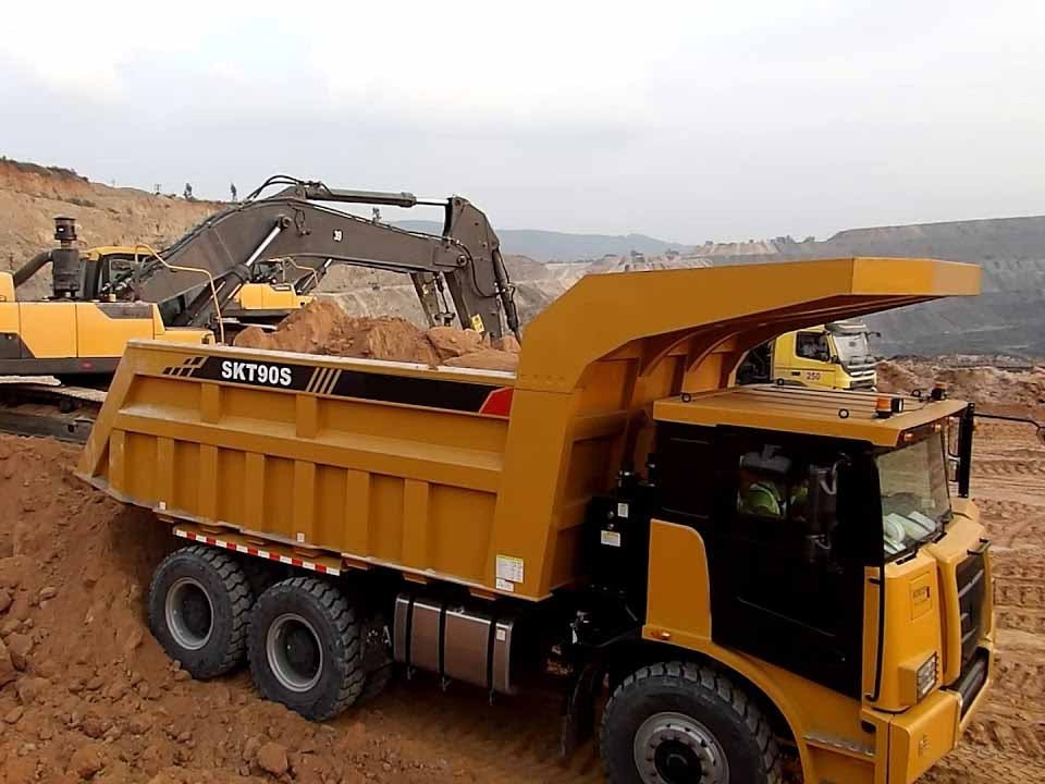 China Heavy Duty Mining Truck SANY SKT90S 90 Ton Dump Trucks for Sale