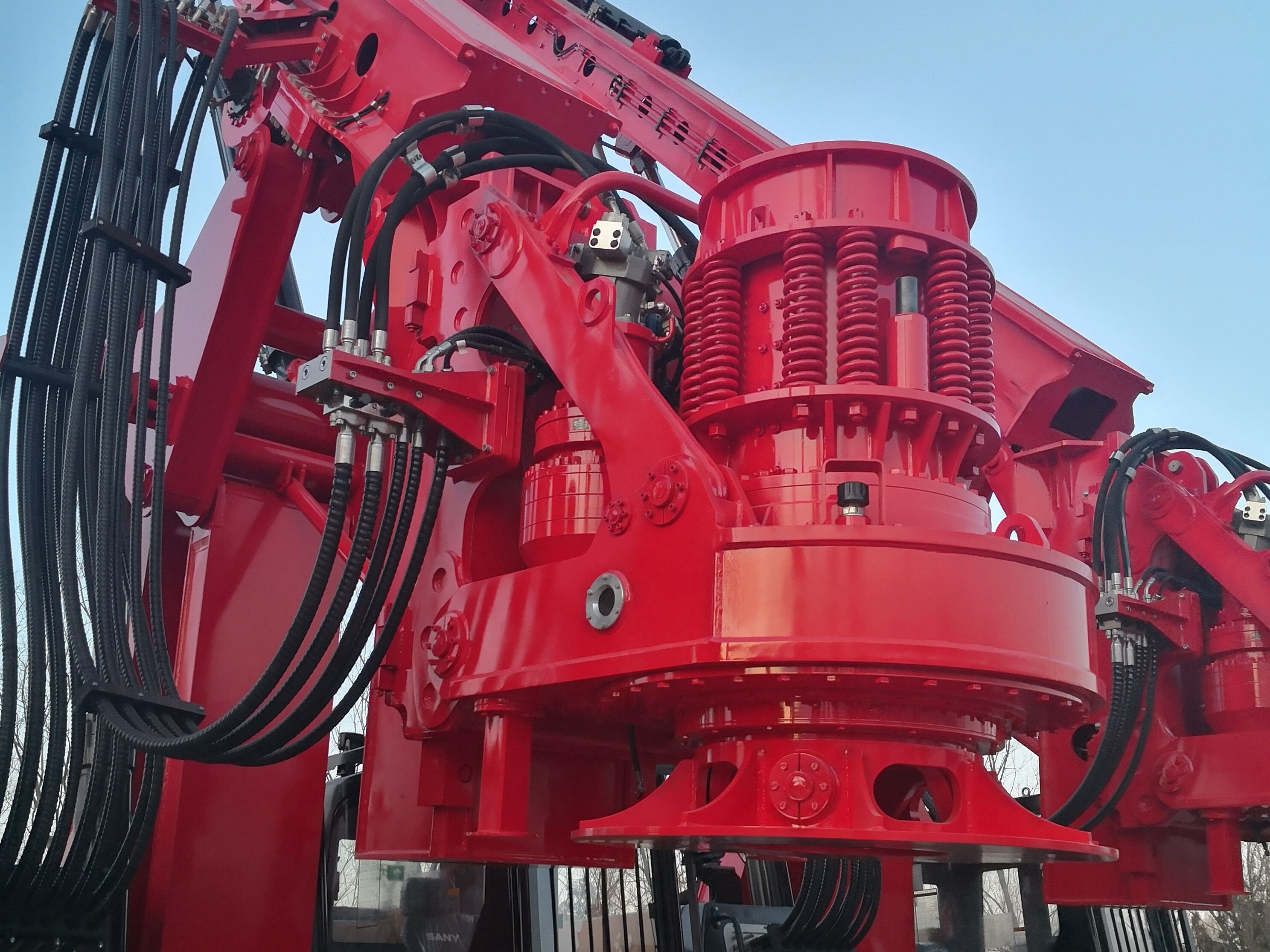 China Pile Machine 2500mm 65m Depth Rotary Drilling Rig SR360R for Sale