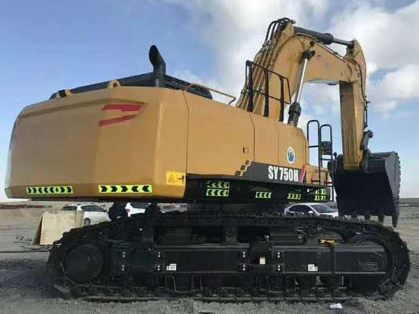 SY1250H 1250H Hydraulic Crawler Excavator Mining Machinery Big Machine Large Construction Equipment for Sale