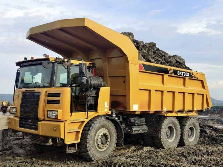 China Heavy Duty Mining Truck SANY SKT90S 90 Ton Dump Trucks for Sale