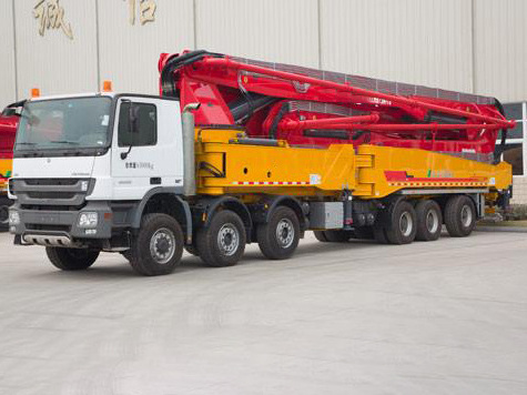 HB72V 72m Concrete Pump HB72V Mounted Concrete Pump Cement Boom Pump Truck