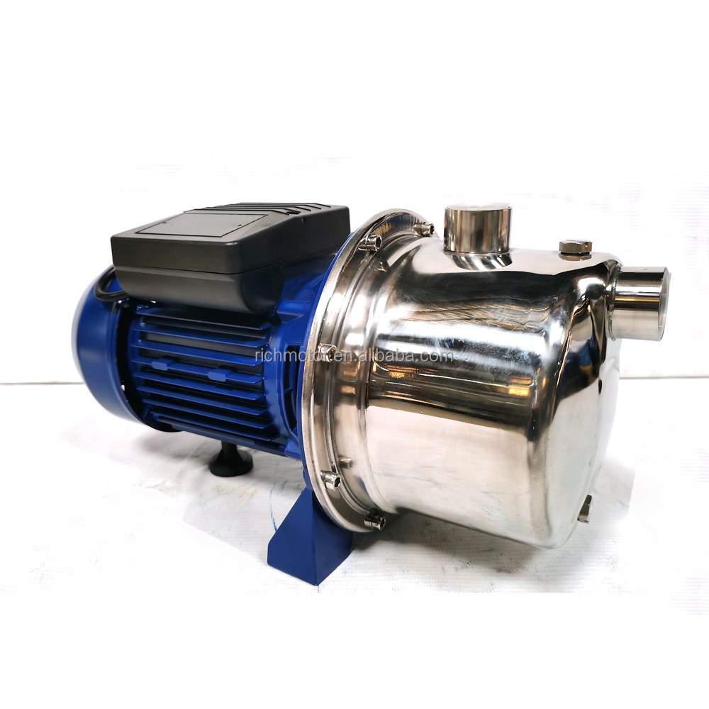 RUIQI JS Series 1Hp Self Priming Jet Pumps  stainless steel water pump 100% copper wire