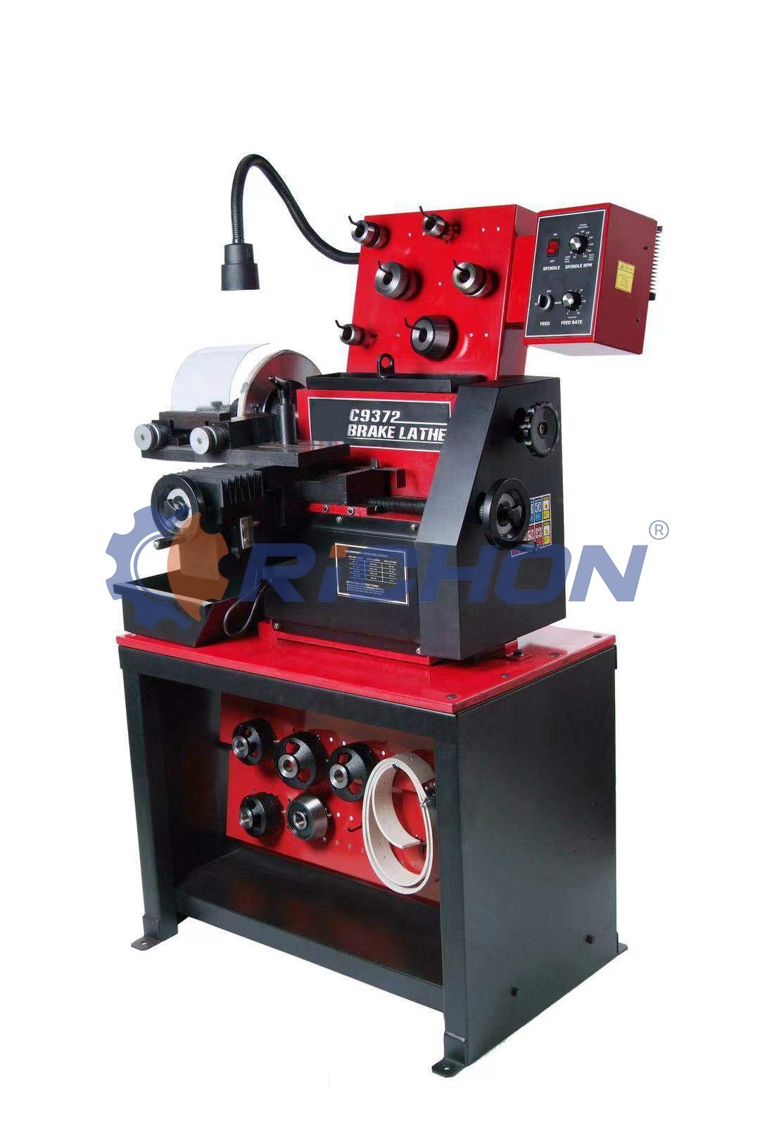 C9372 Fastest Off Car Brake Lathe Brake Disc Skimming Machine For Making The Car Wheels Brake Disc Drum Cutting Lathe