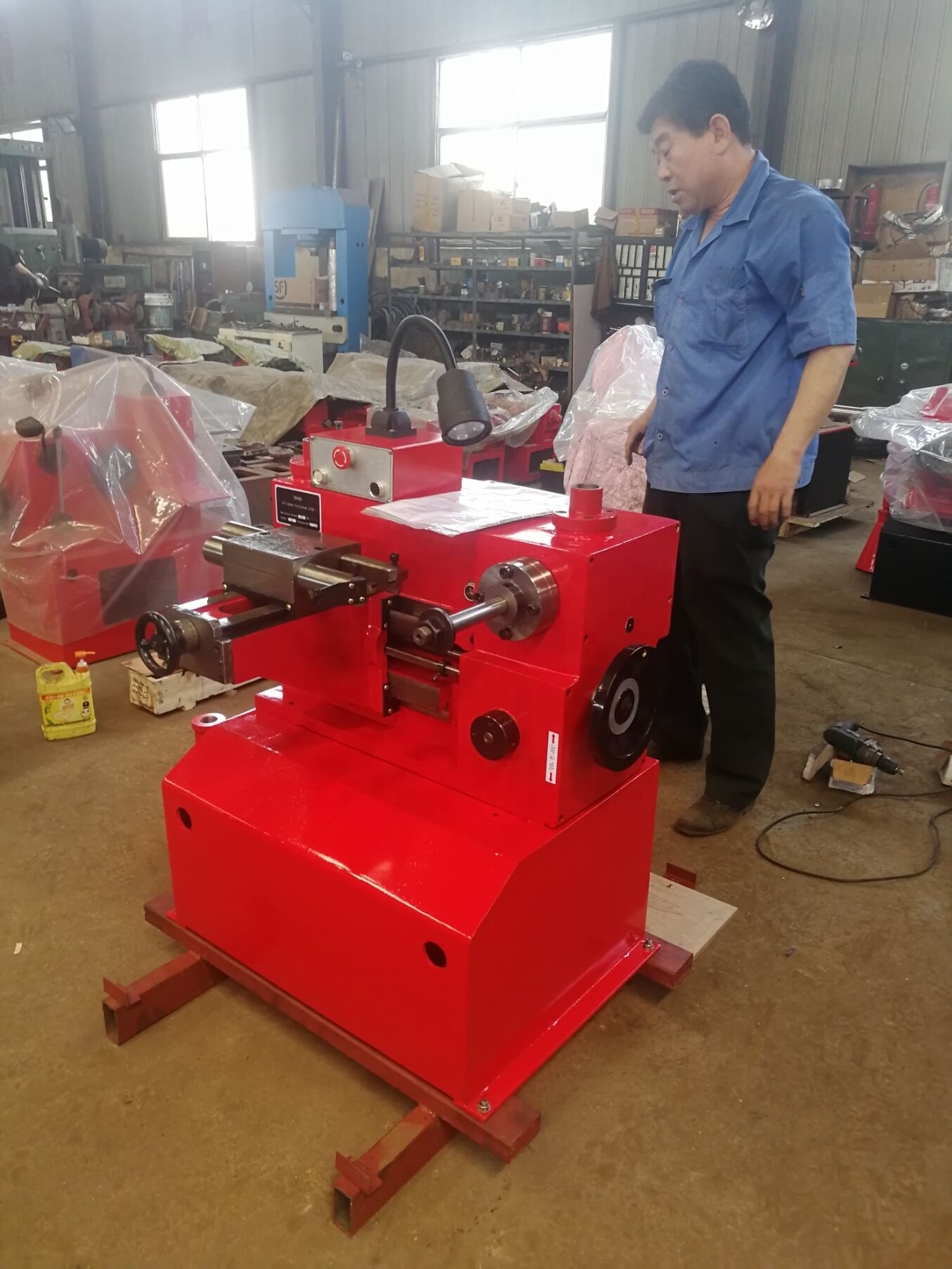 Brake drum disc lathe T8465 Brake drum disc cutting machine brake disc skimming machine