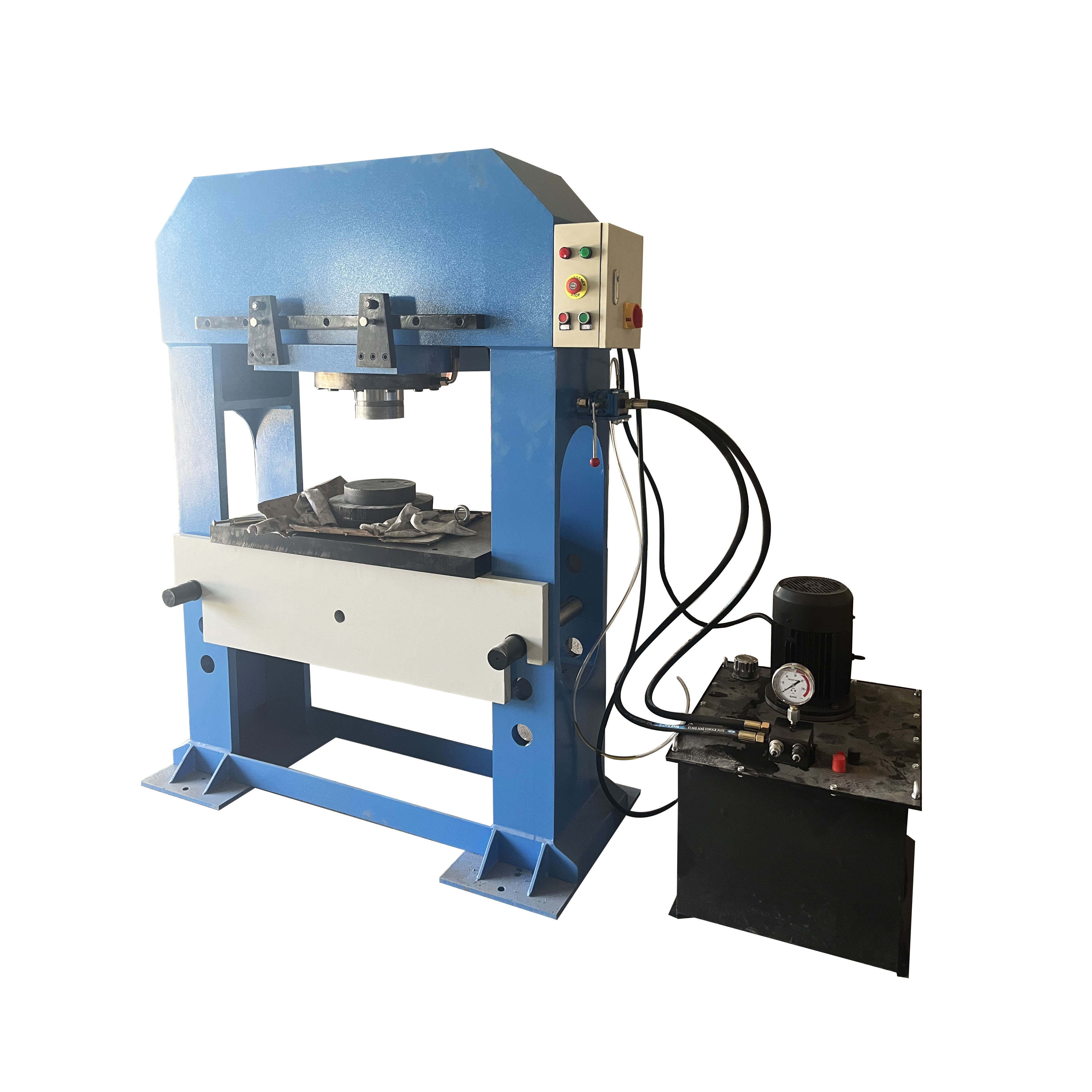 HP-200 Press CE approval Hydraulic/ Electric movable  H frame metal sheet bending machine pressing machine hydraulic