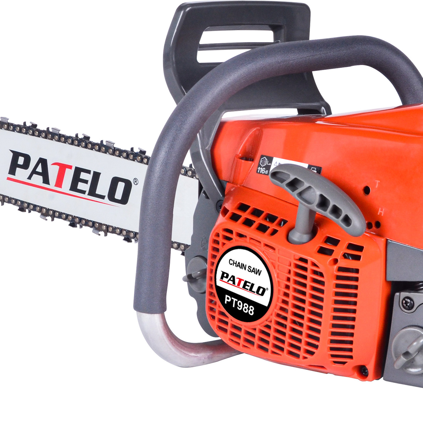 54cc High quality gasoline chainsaw 2.2kw petrol chainsaw heavy engine 54.6cc 2 Stroke CE Approved motosierra