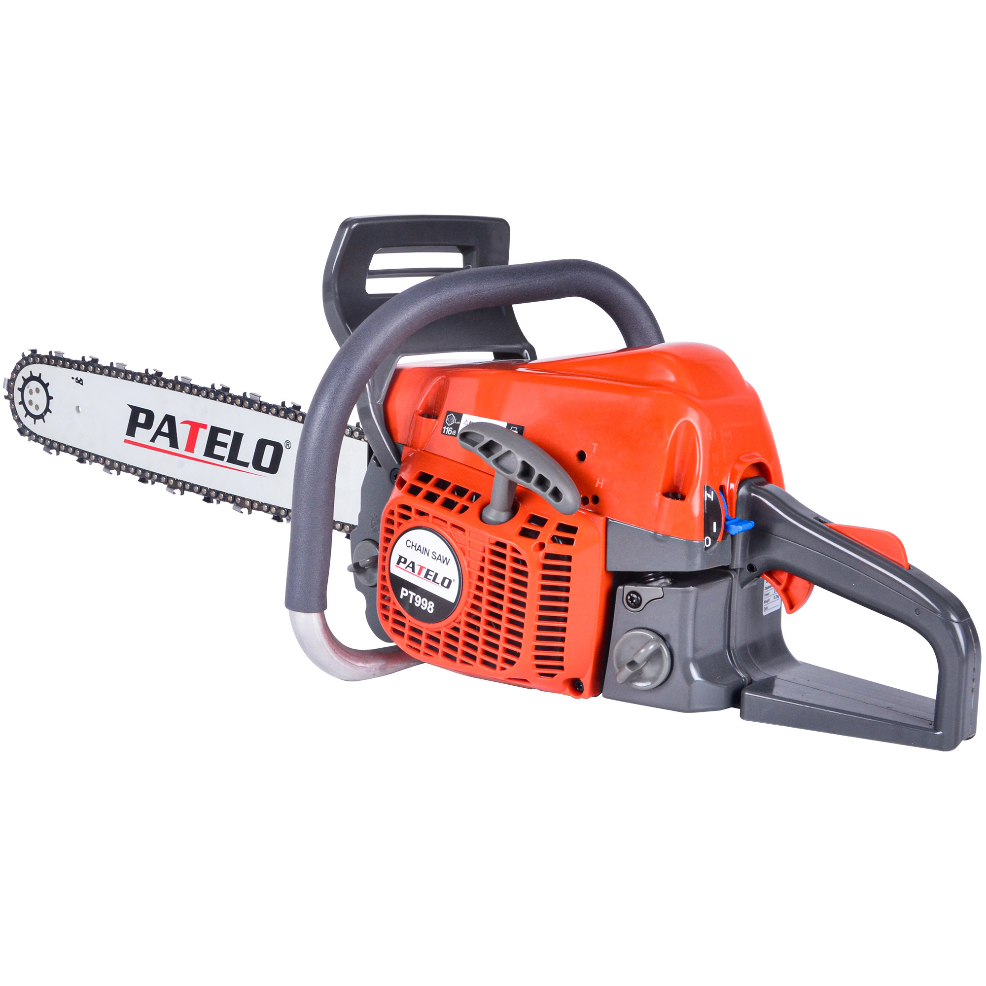 Powerful engine big 2 stroke Richope/Patelo 5800 gasoline chainsaw motosega PT988