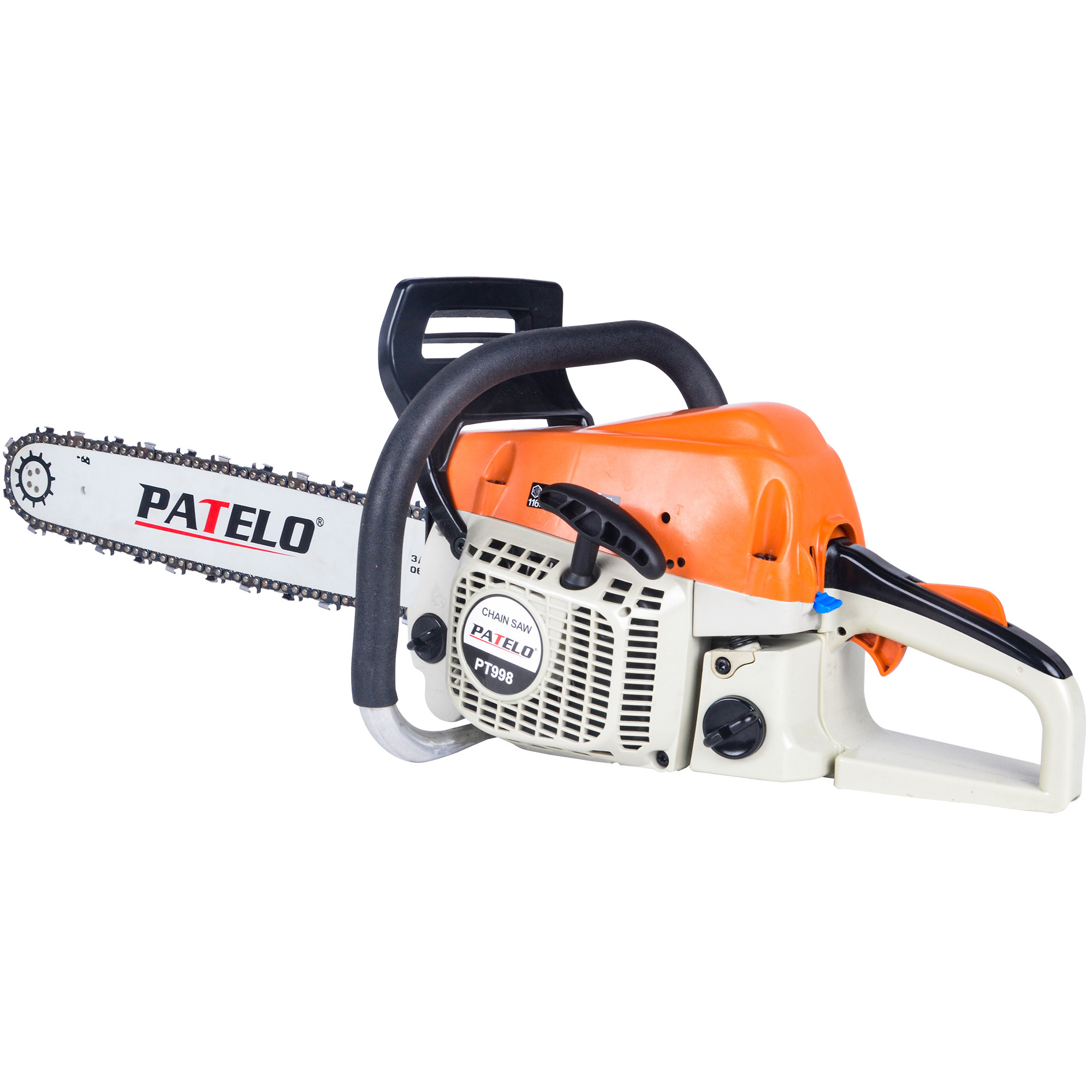 Powerful engine big 2 stroke Richope/Patelo 5800 gasoline chainsaw motosega PT988