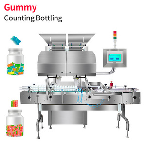 Automatic Sweets Candy Counter Filling Packing Bottling Bear Gummy Counting Machine