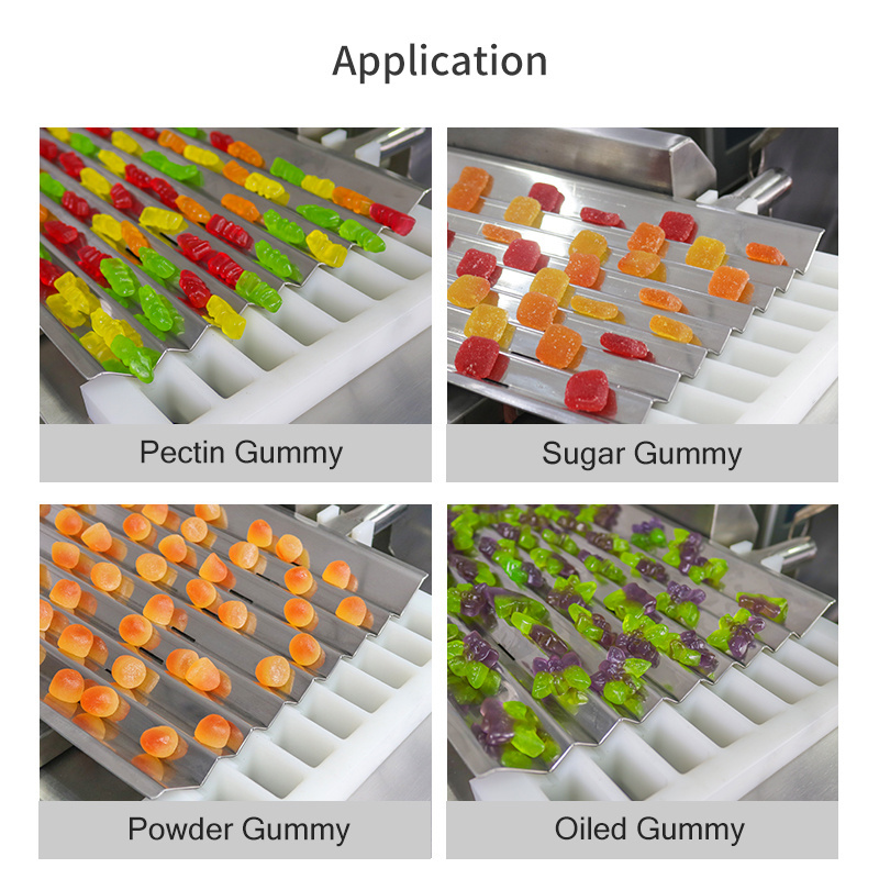 Automatic Sweets Candy Counter Filling Packing Bottling Bear Gummy Counting Machine