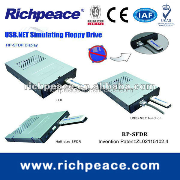 USB simulating floppy drive converter for Sodick PC-9801