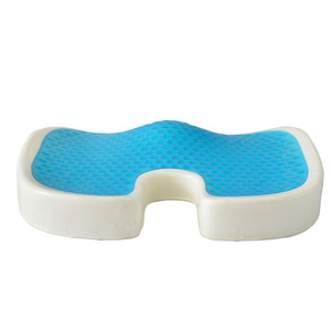 Hemorrhoid Pillow Blood circulation Silicone Cooling Coccyx Orthopedic Memory Foam Car Gel Seat Cushion