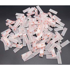 Free Sample Elastic Reclosable Fasteners Clear Adhesive Interlocking  Dual Lock Tape