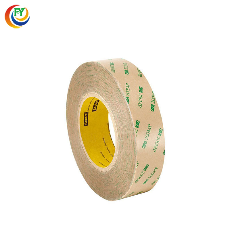 200mp Acrylic Adhesive Clear Polyester  PET Double Coated Tape 92015 for Metals and HSE Plastics