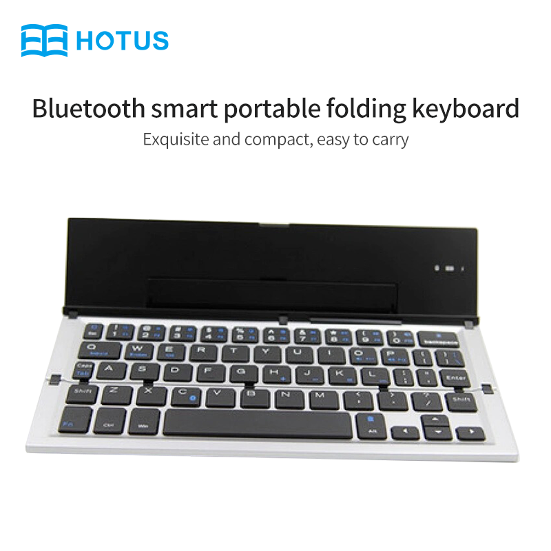 Ultra Thin Mini Foldable Wireless Bluetooth Keyboard For Laptop  Smart Projector Wholesale