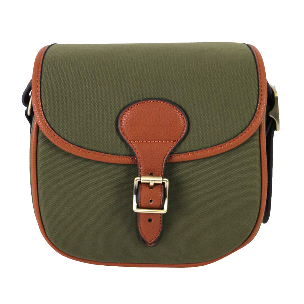 Hunting Bag Direct Supply Classic Cartridge Canvas Leather Bullet Pouch Ammo Shell Holder Hunting Bag