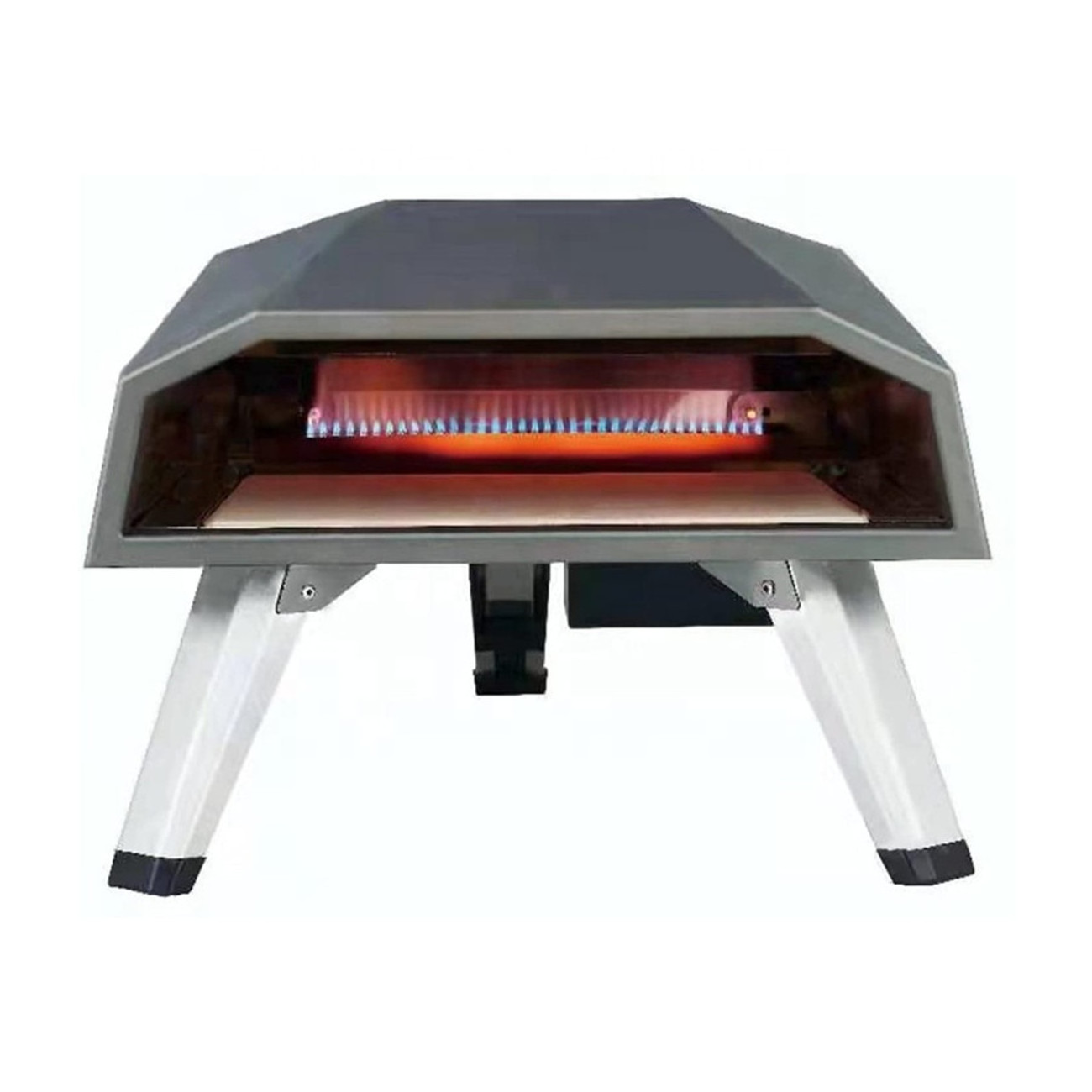 High quality factory price home indoor Stainless steel gas pizza bbq baking oven outdoor camping gas Pizza Oven built in oven