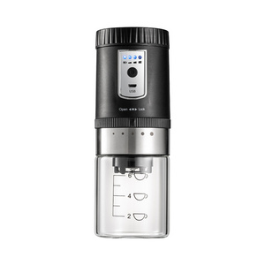 2021 New Design Espresso Mini Portable Electrically Coffee Bean Grinder Rechargeable Coffee Bean Grinder Burrs