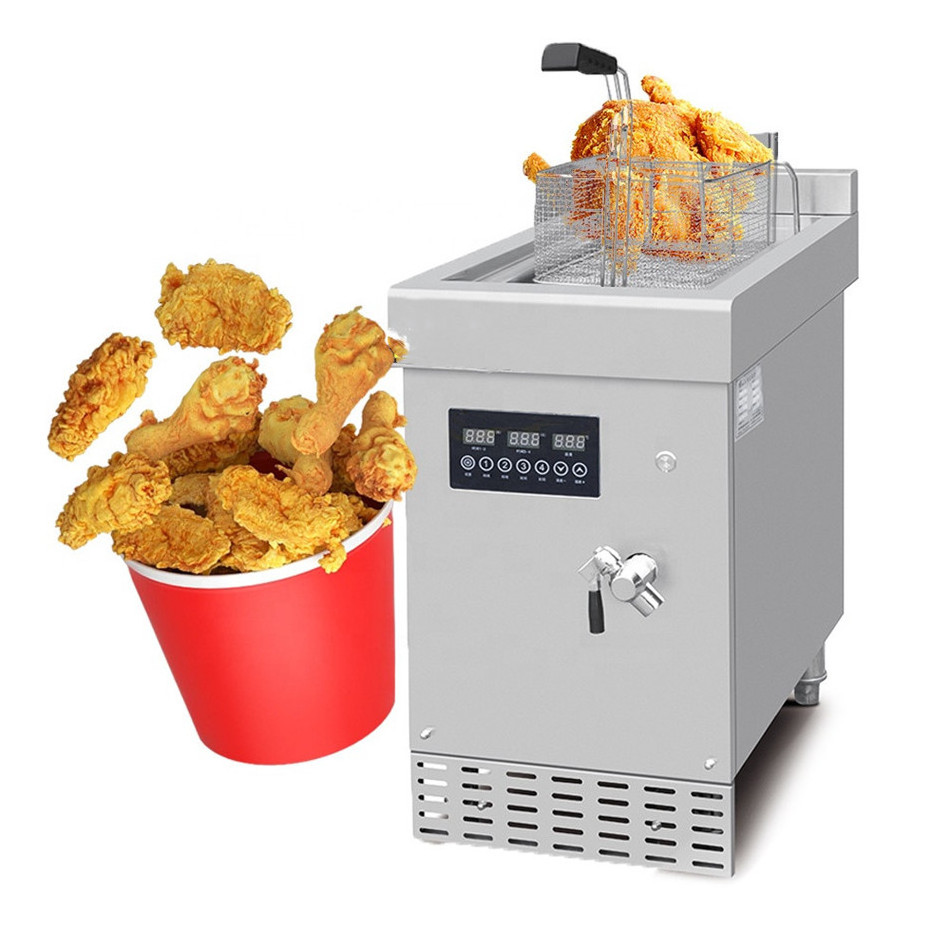 22L Restaurant Electric Deep Fryers French Fries Frying Machine Induction Freidora Friteuse Turkey Commercial Fryer