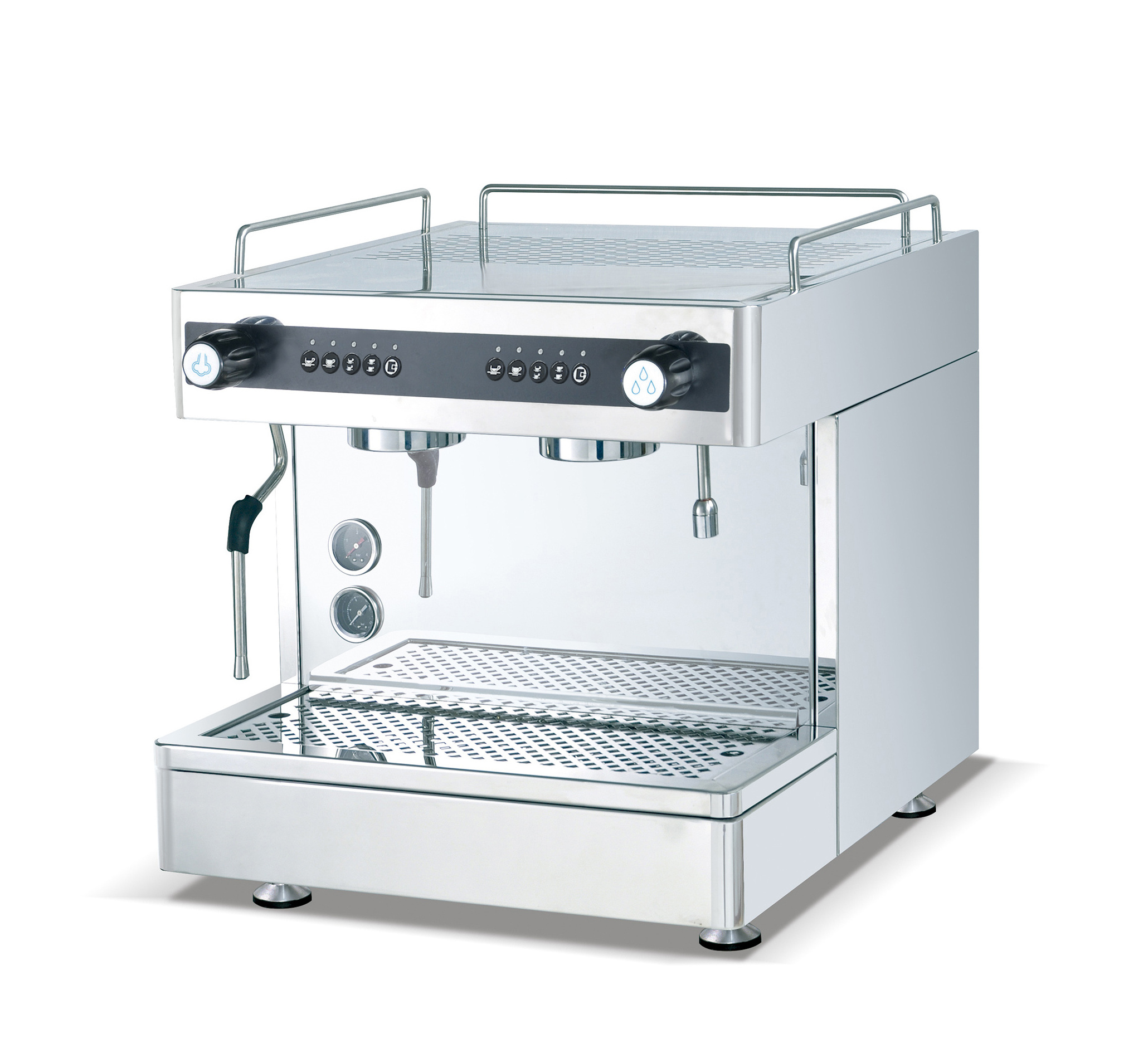 Commercial Coffee Machine Automatic Stainless Steel Coffee Maker 11L Pressure Commerical Espresso Coffee Maker Machine