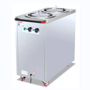 Stock Philippines Hotel Kitchen Equipment Electric Plate Warmer Dispenser/Hot Dish Warming Holder Dispenser Trolley Factory