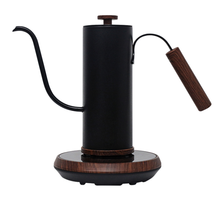 Retro Style 400ML Smart Water Kettle Electric Touch Control 800w Heating Gooseneck Coffee Kettle