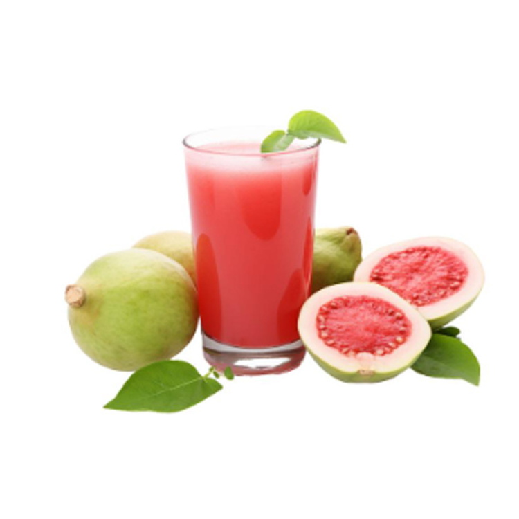 Customized Spray Dried Water Soluble Powder Organic Natural Pink Guava Fruit Powder