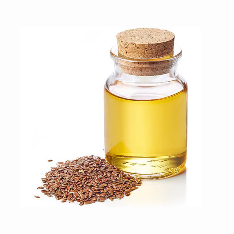 HACCP Certificated Wholesale Flaxseed Oil Pure Organic Cosmetic Flaxseed Oil Cold-pressed Powerful Antioxidant Flaxseed Oil