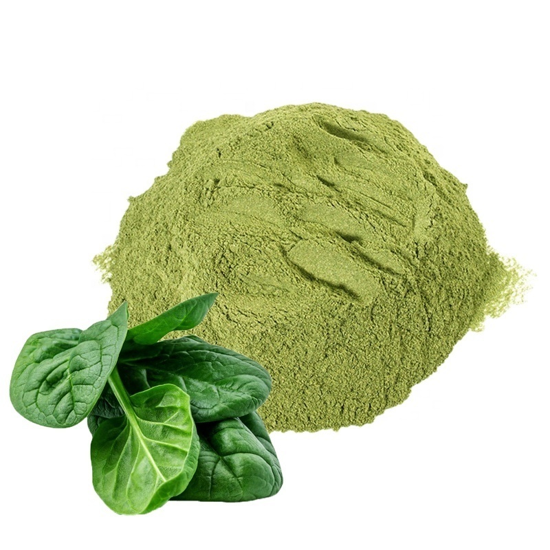 Health Food Dehydrated Pure Organic Juice Leaf Concentrate Extract Vegetable Powder Spray Freeze Dried Spinach Powder