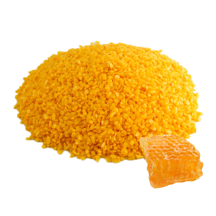 Factory Supply Wholesale Natural Organic White Raw Yellow Beeswax Cosmetic Food Grade 100% Pure Beeswax