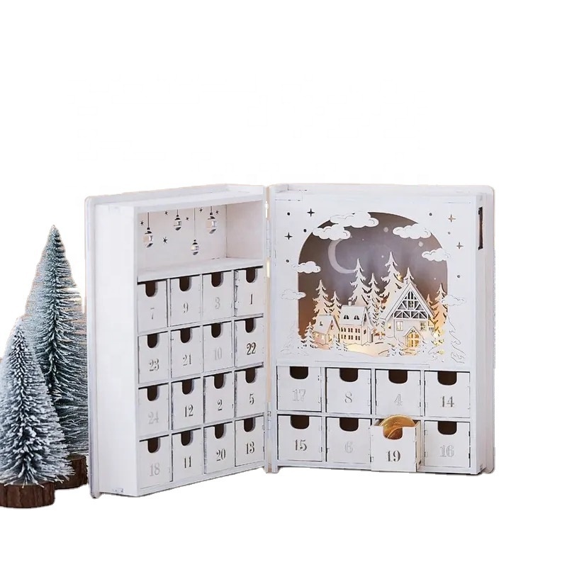 Beauty Advent Calendar Custom Empty Calendar Box 24 25 Days Christmas Advent Calendar Box Makeup Gift Box Packaging For Cosmetic