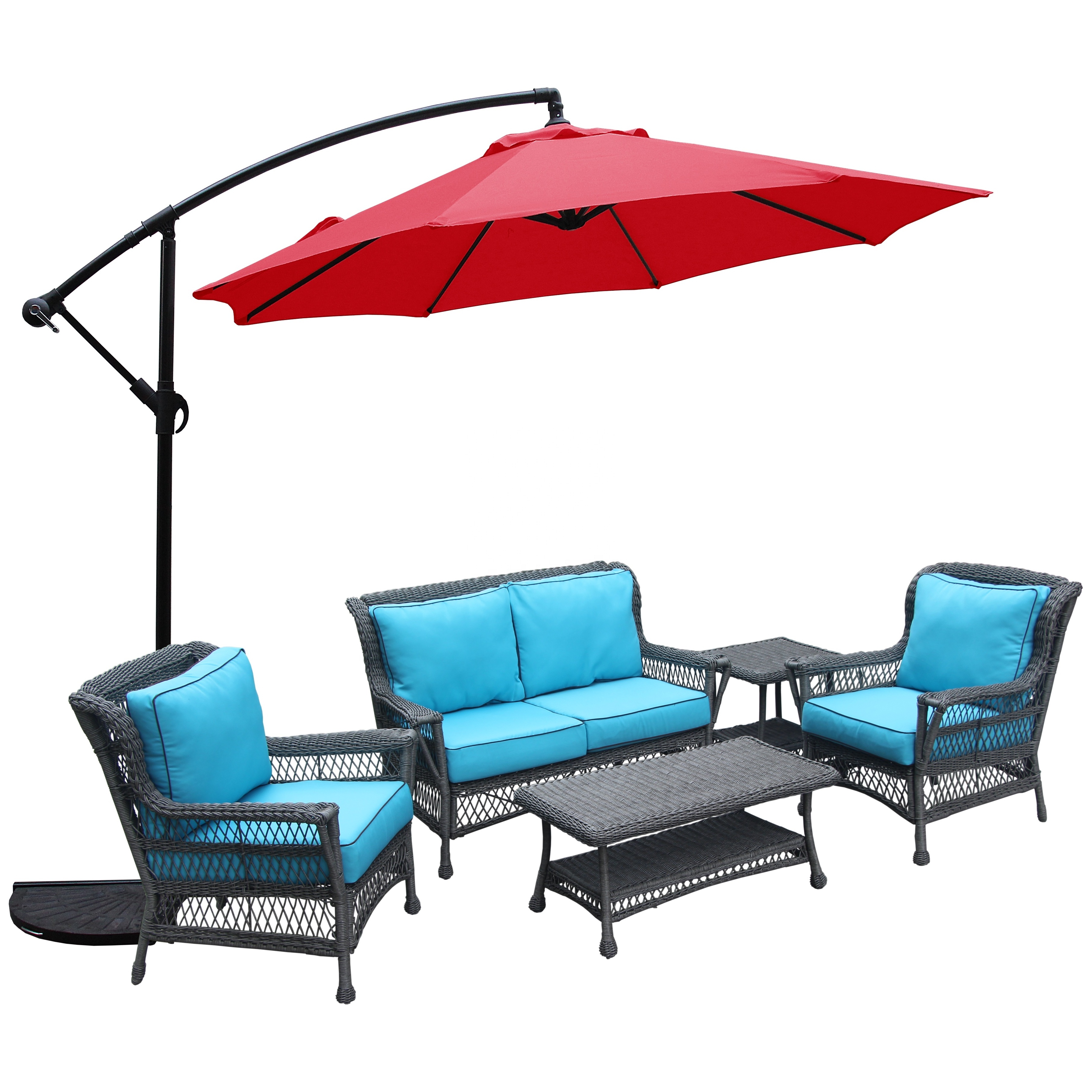 Outdoor Waterproof offset Garden Umbrella Patio cantilever Outdoor Hanging Banana Umbrella Parasol Patio Umbrellas