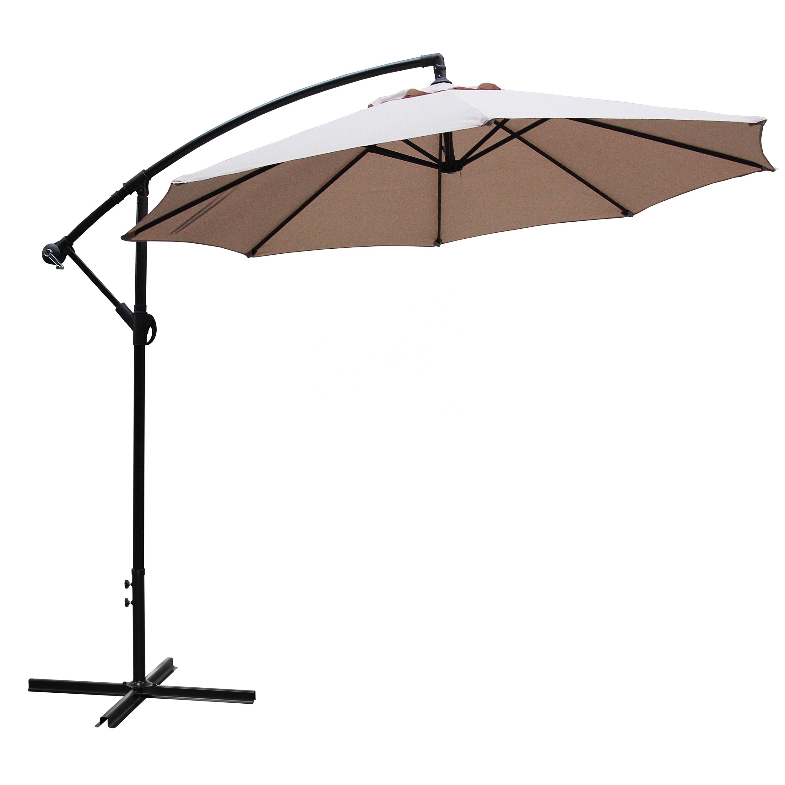 Outdoor Waterproof offset Garden Umbrella Patio cantilever Outdoor Hanging Banana Umbrella Parasol Patio Umbrellas