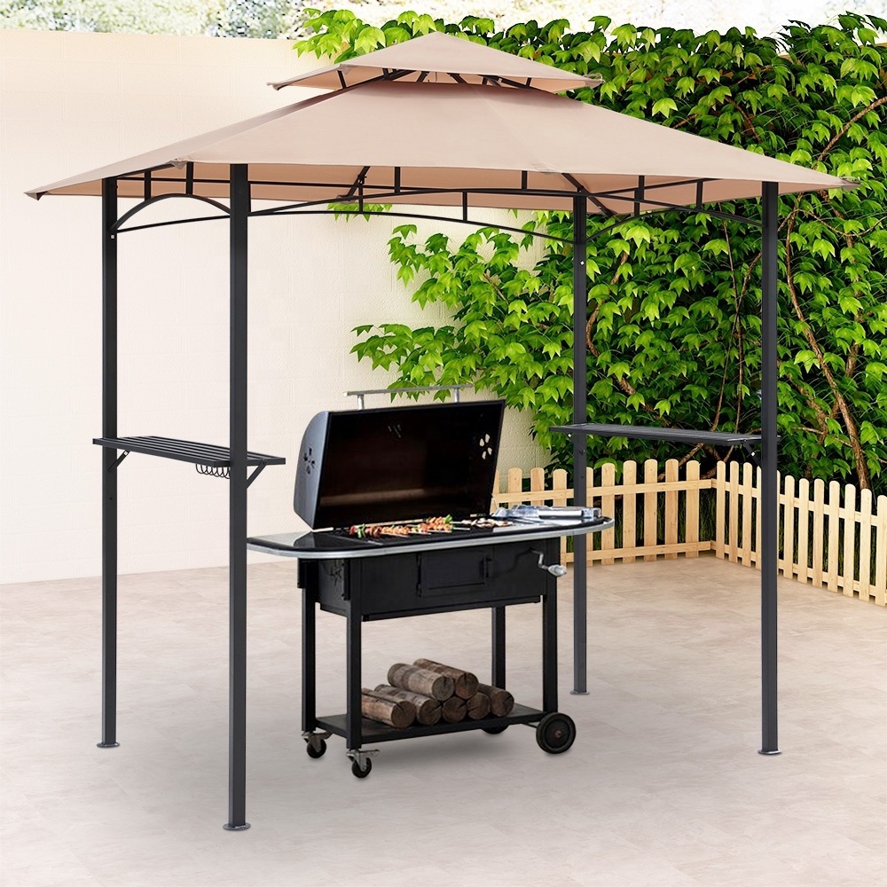 Outdoor Gazebo Garden Metal Grill BBQ Gazebo Tent Patio Gazebo