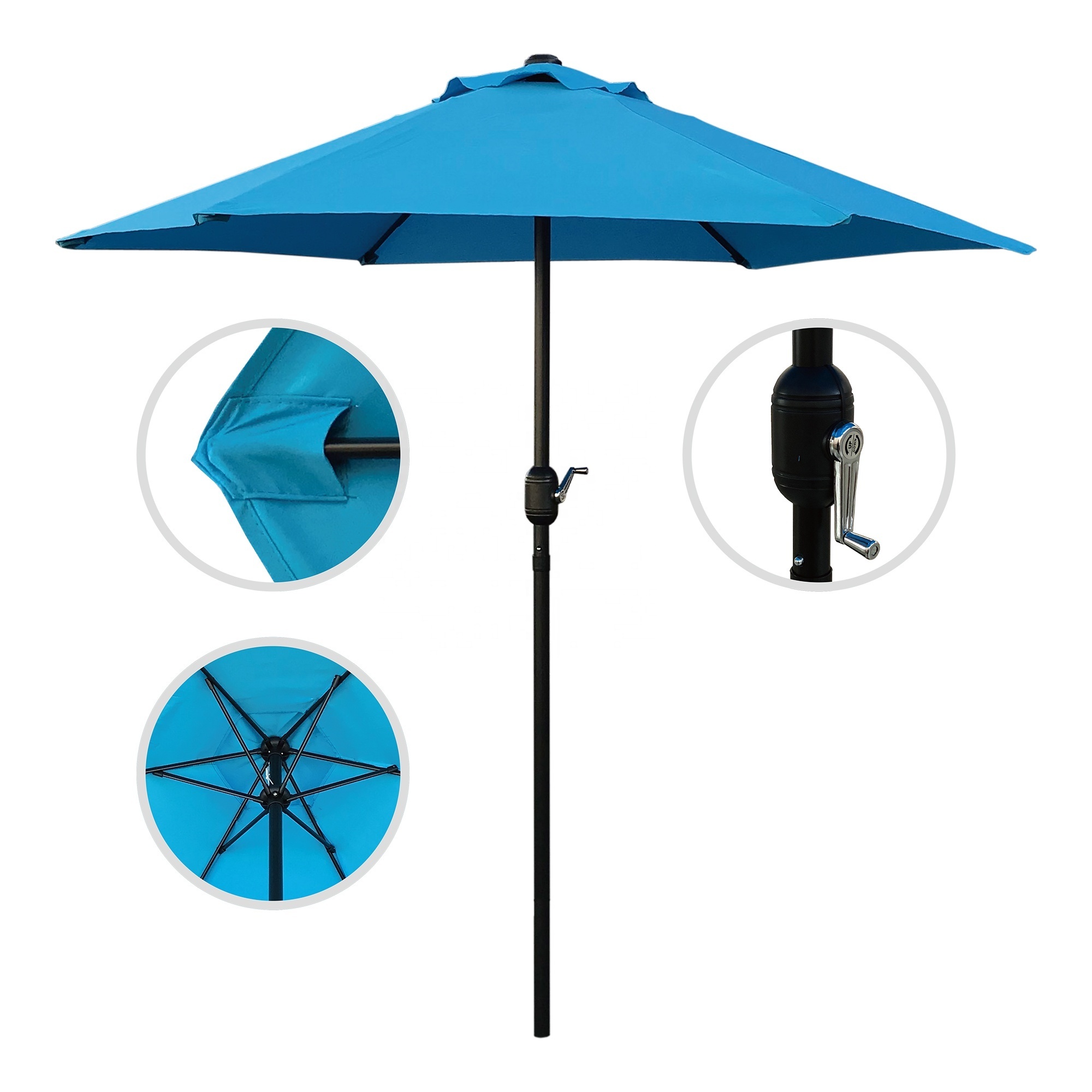 Professional Chinese Manufacturer Umbrella For Patio Outdoor Beach Umbrellas Customized Color