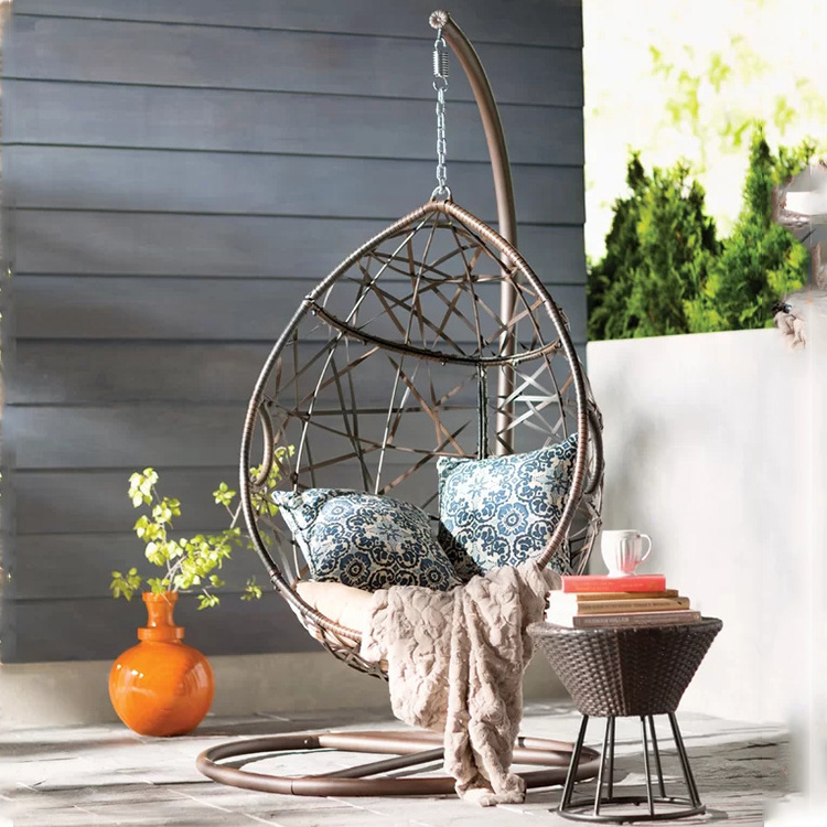 Outdoor Egg Shaped Patio Swing Chair Patio swings