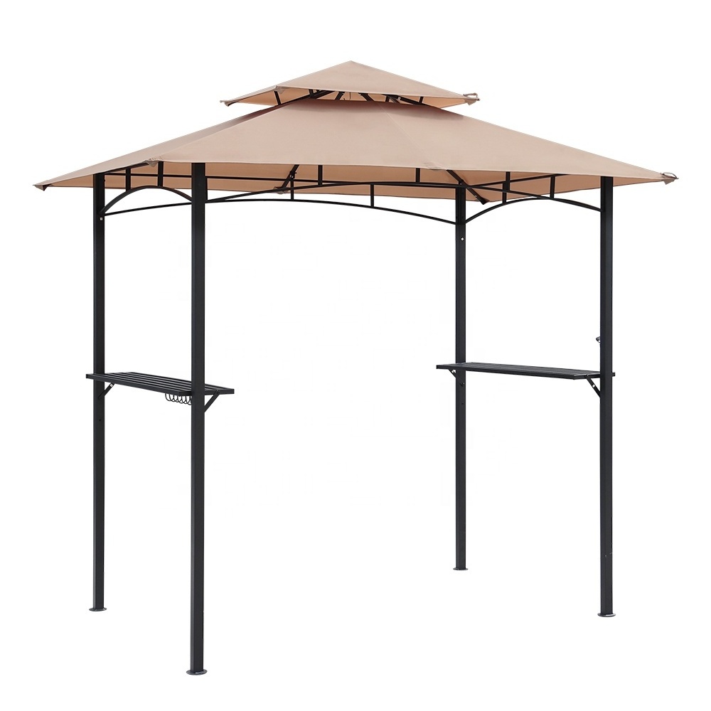 Outdoor Gazebo Garden Metal Grill BBQ Gazebo Tent Patio Gazebo