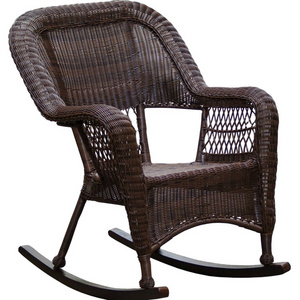 Outdoor furniture wicker rocking garden chair