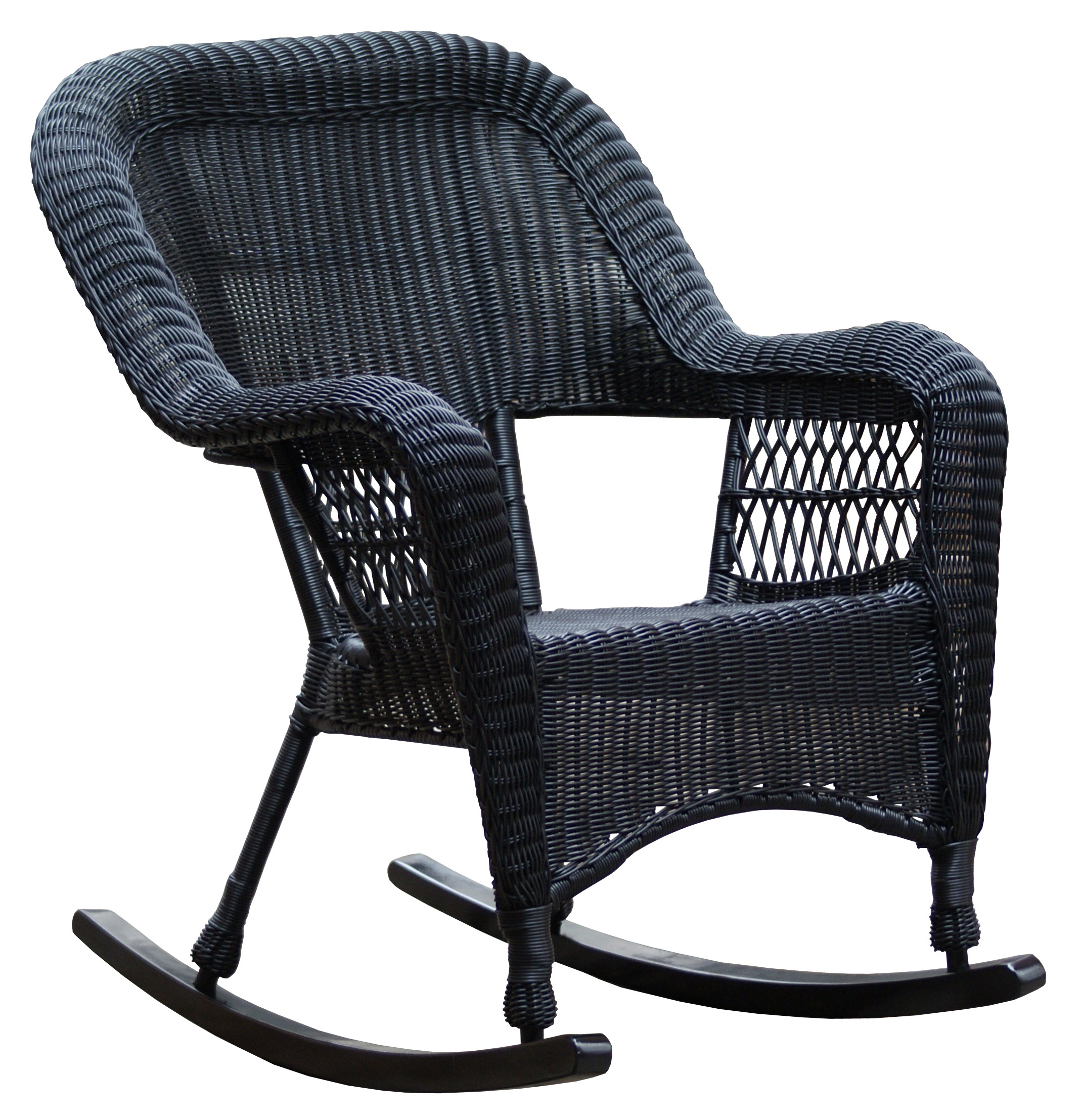 Outdoor furniture wicker rocking garden chair