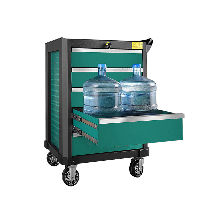 2023 New design customized garage workshop 5 drawers metal rolling tool Cabinet/Trolley/Cart