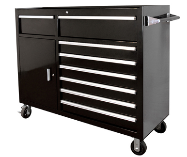 Garage Tool storage Trolleys 7 Drawer Cabinets with universal wheels and durable slide drawers