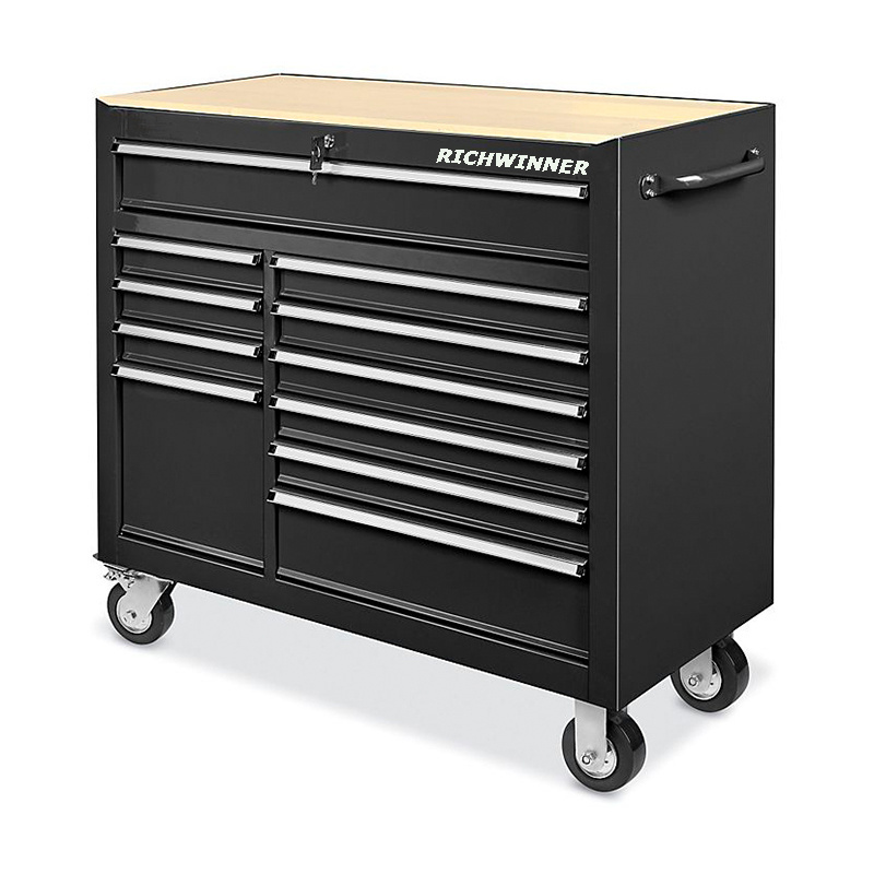 Multi Function Drawers Garage Workbench Storage Tool Cabinets Cart and Trolley with Drawers for Garage