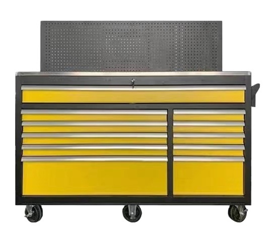 Customize popular hand-propelled tool cart and toolbox.