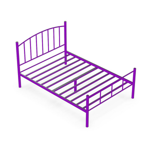 RW Wholesale Metal Bed Frame Factory Direct Bedroom Furniture for Hotel Hostel