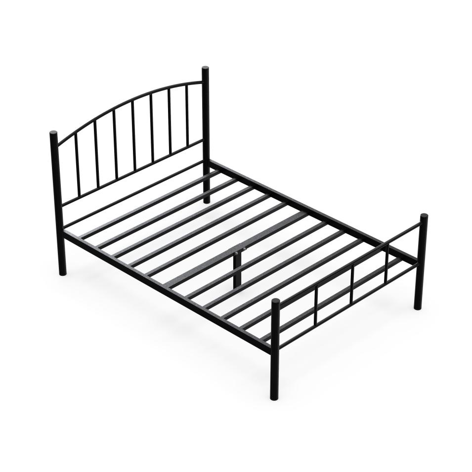 RW Wholesale Metal Bed Frame Factory Direct Bedroom Furniture for Hotel Hostel